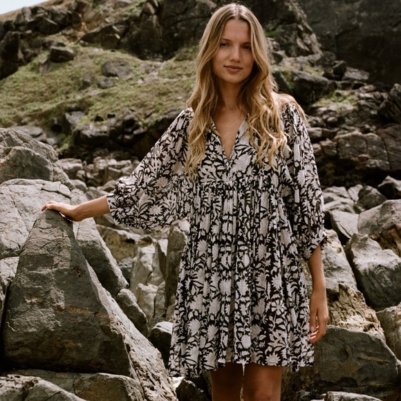 Daughters of India Kyra Mini Dress Pepper Size XL - Picture 2 of 11